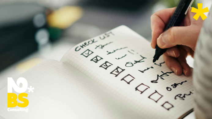 image of brainstorming session with sticky notes (for a b2b saas)