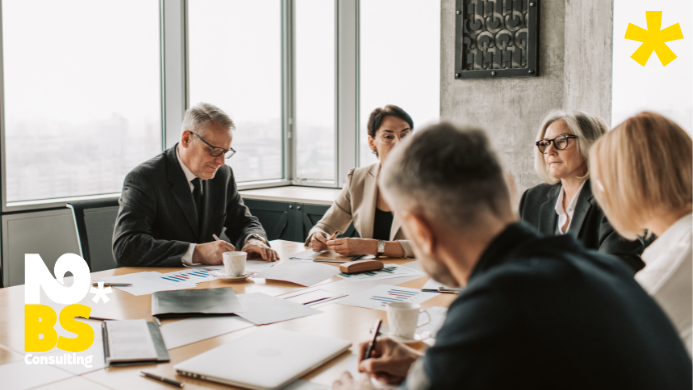 image of brainstorming session with sticky notes (for a b2b saas)