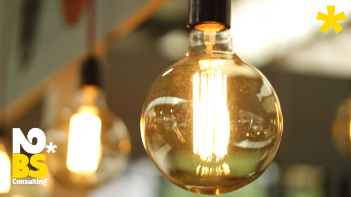 image of brainstorming session with sticky notes (for a b2b saas)