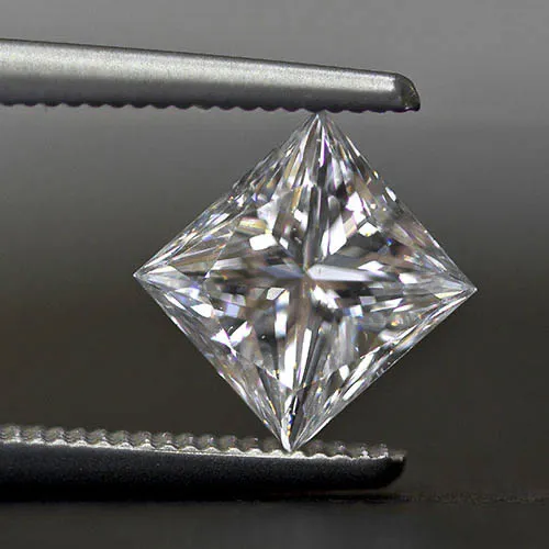 Loose cushion diamond cut from Jack Lewis Jewelers in Bloomington, Illinois