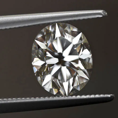 Cut of a loose oval diamond from Jack Lewis Jewelers in Bloomington, IL