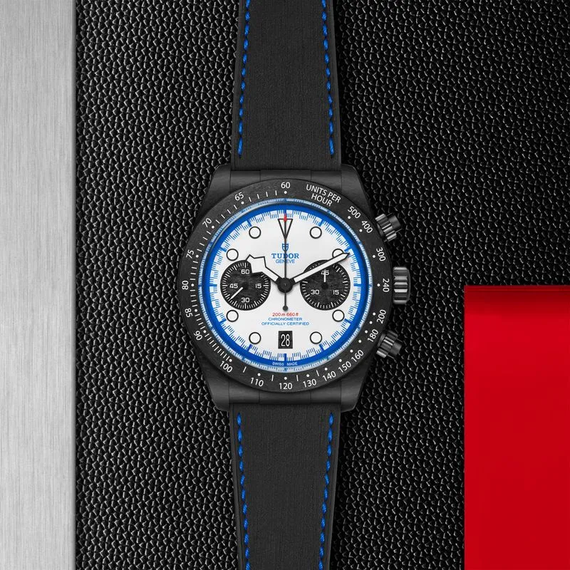 TUDOR Black Bay Chrono Carbon 25 at Jack Lewis Jewelers | M79377KN-0001