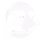 Prestashop logo in white and transparent background