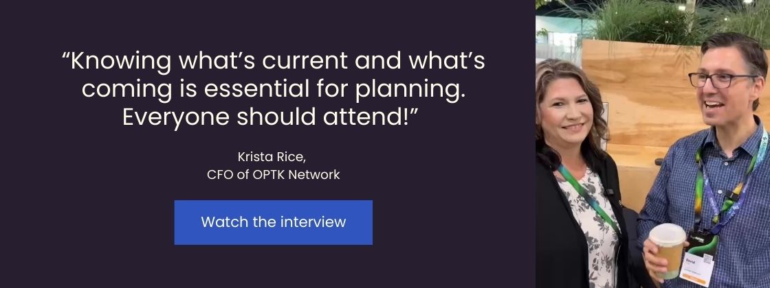 “Knowing what’s current and what’s coming is essential for planning. Everyone should attend!” 