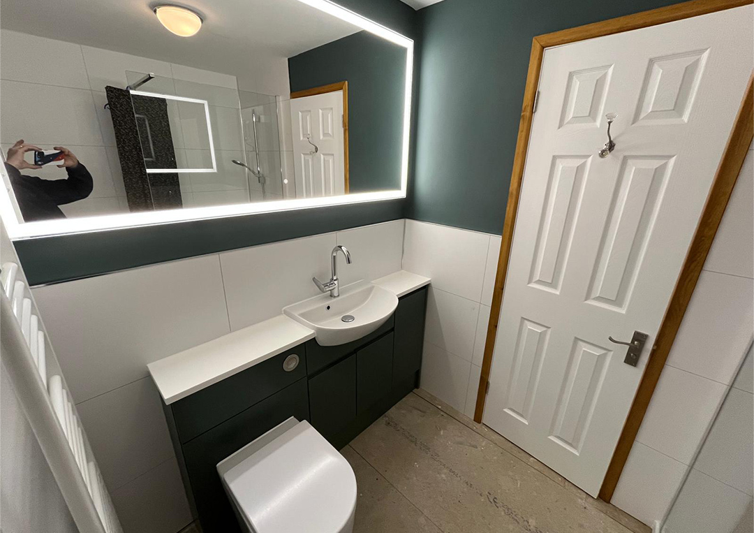 Bathroom renovation