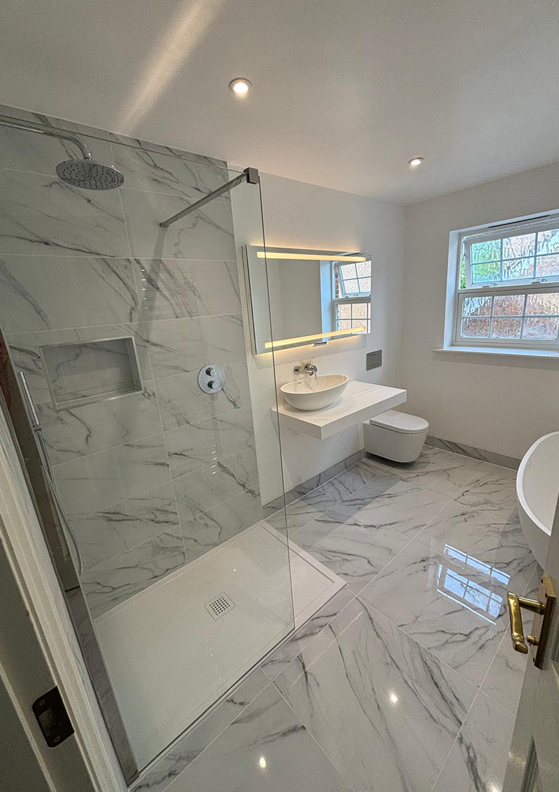Walk-in shower