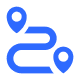 Point to point icon