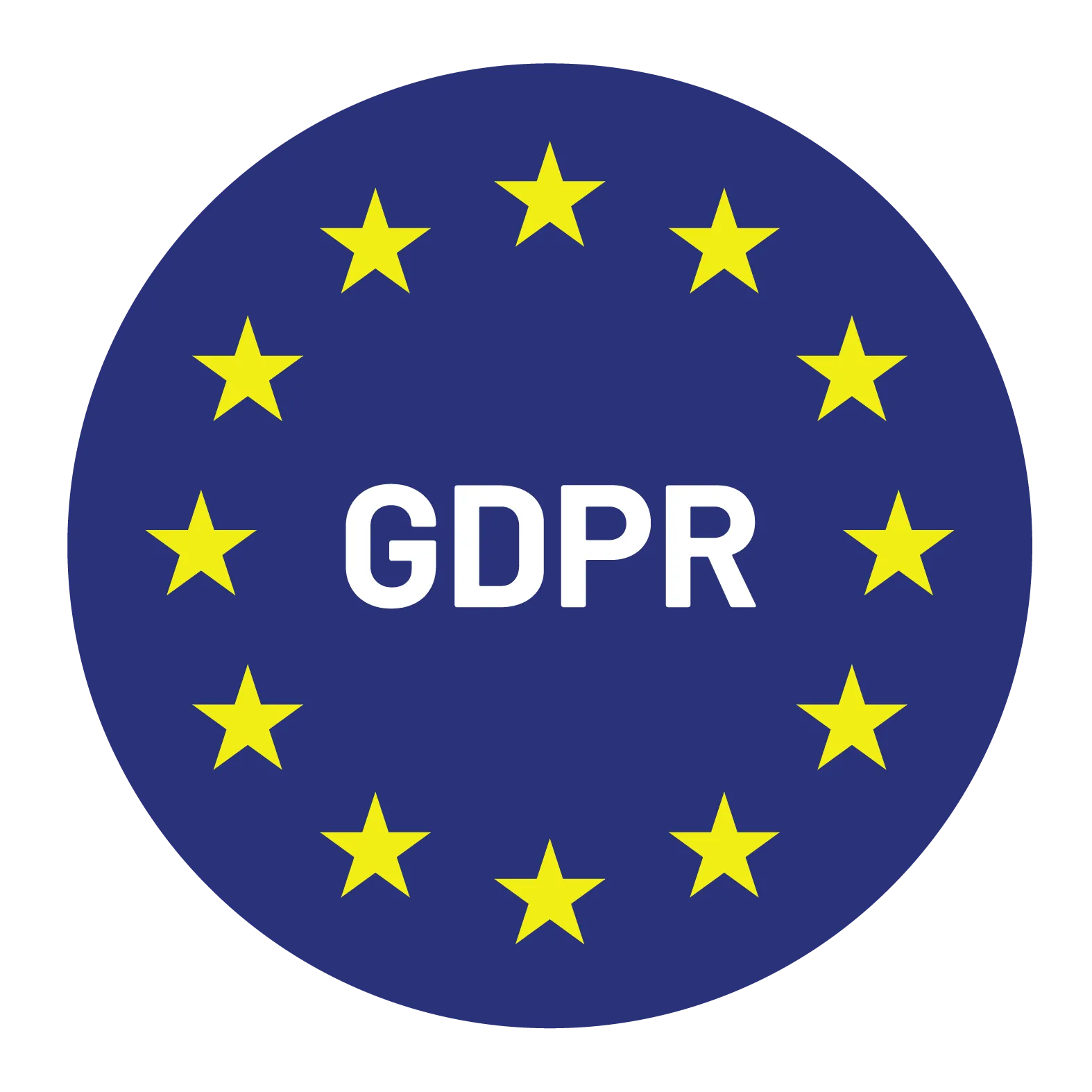 GDPR approval badge from European Commission