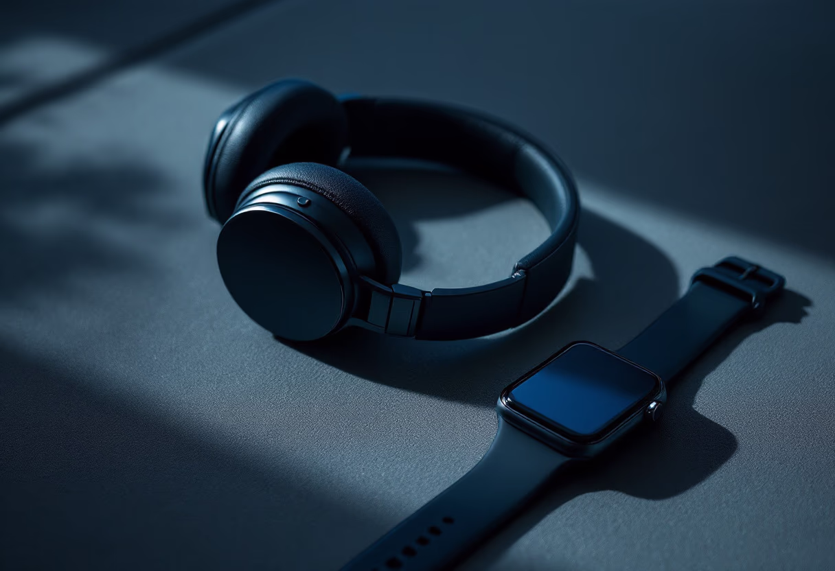image of popular tech gadgets display