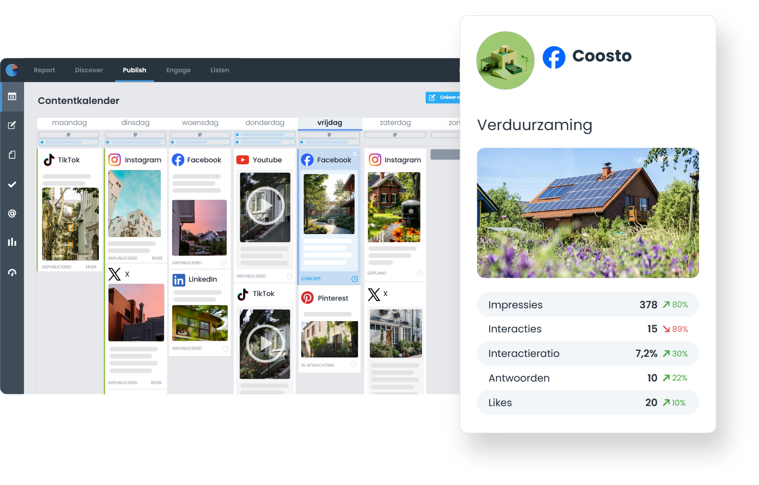 Informeer huurders proactief visual