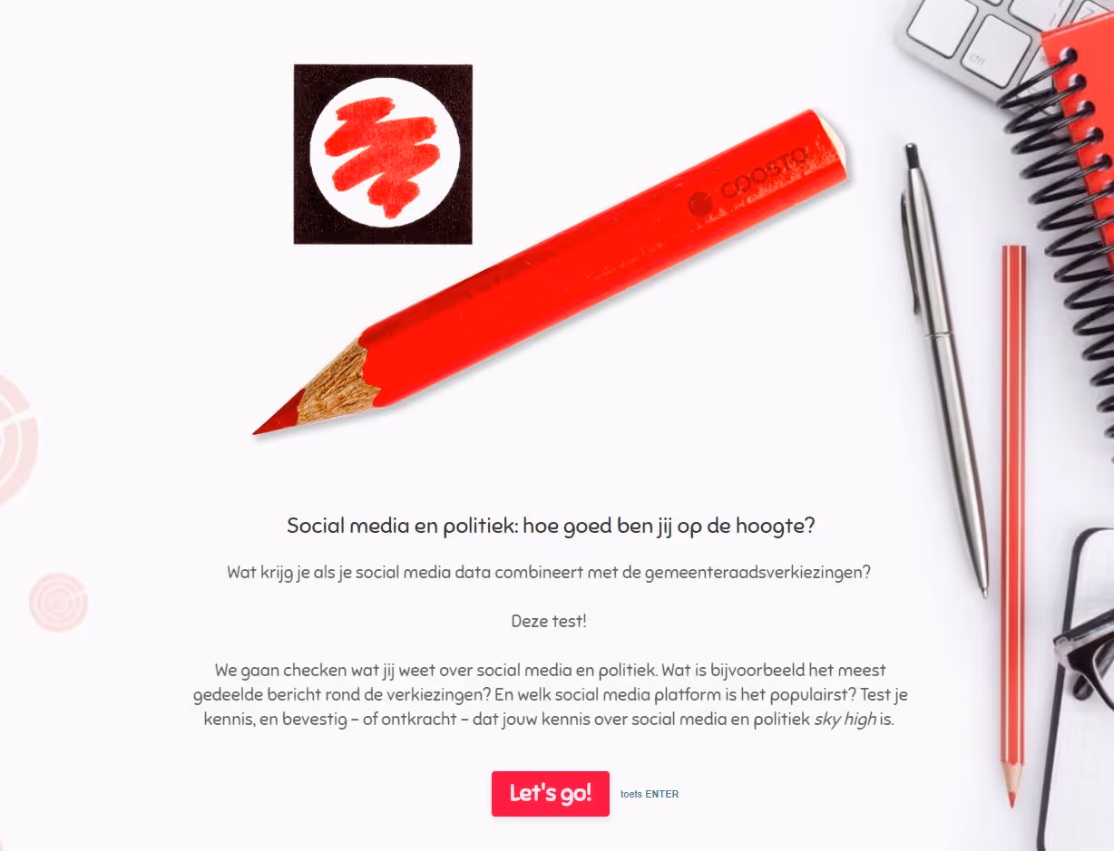social politiek zelftest