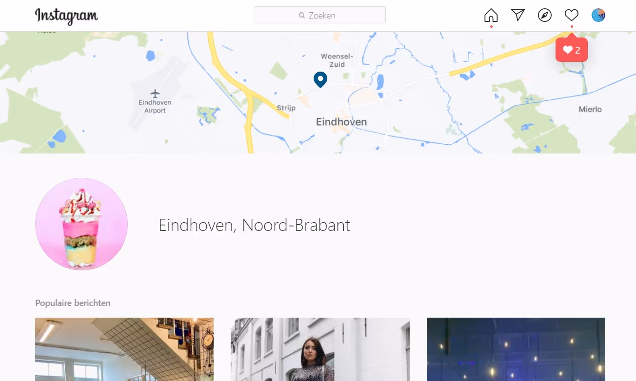locatietagging Instagram