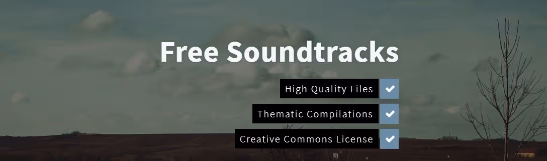 Free Soundtracks gratis rechtenvrije muziek