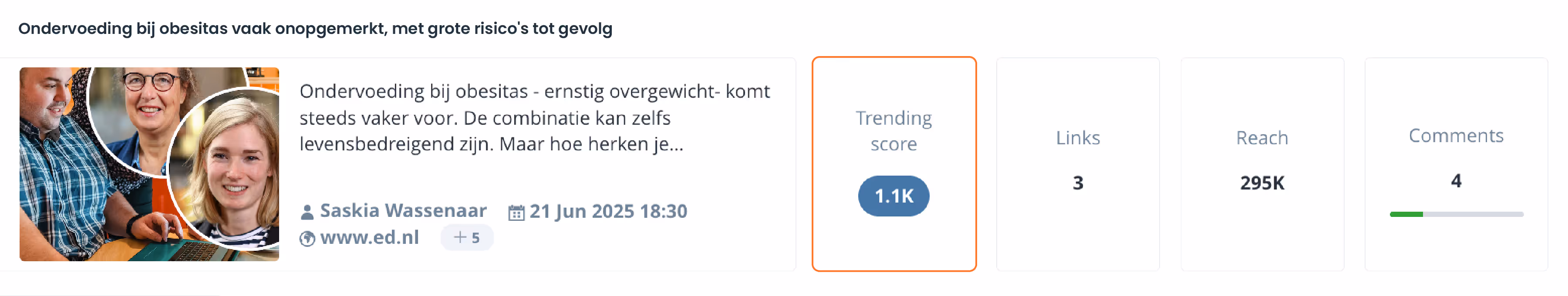 Ondervoeding bij obesitas visual