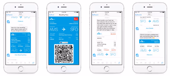 KLM messenger