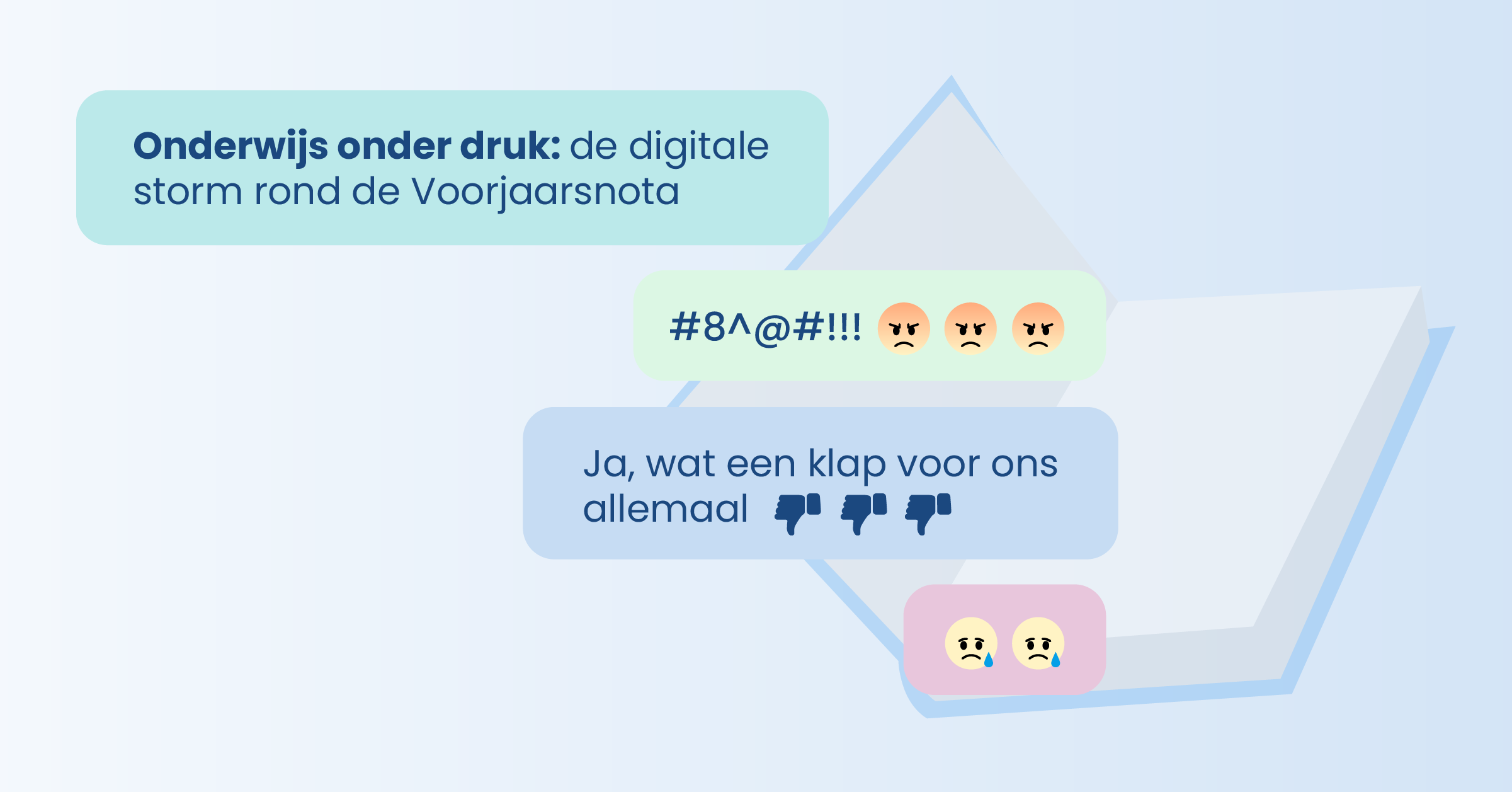 Onderwijs onder druk: de digitale storm rond de Voorjaarsnota