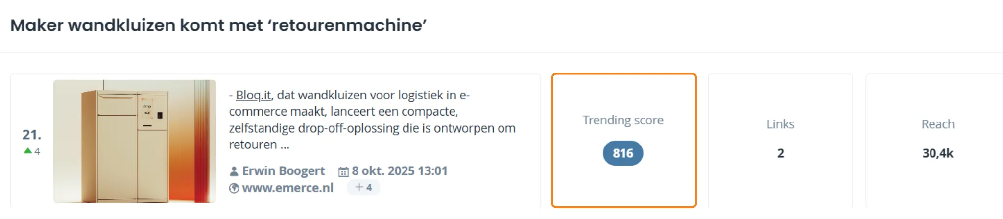 Slim retourneren: de opmars van de ‘retourenmachine’