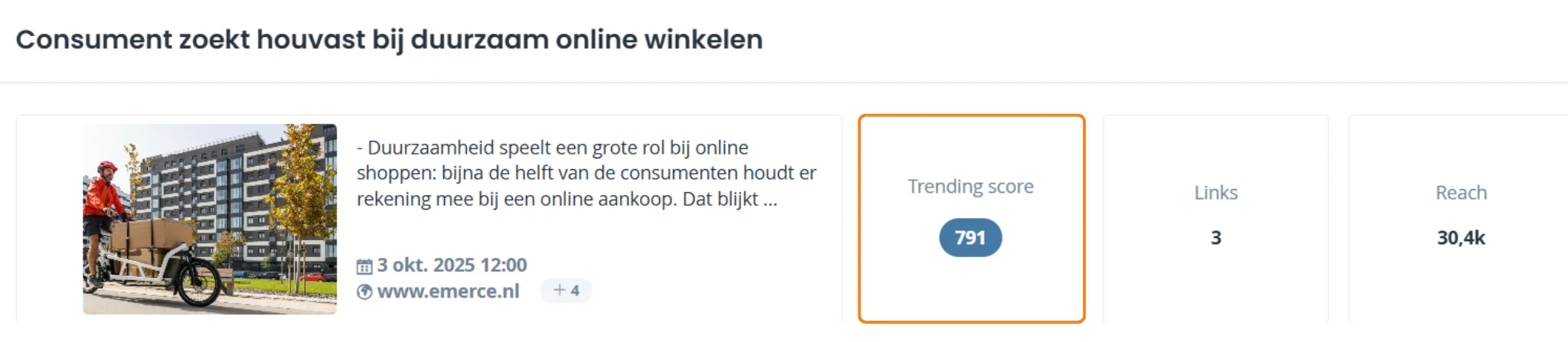 Online shopper winkelt bewuster: duurzaamheid speelt steeds grotere rol 