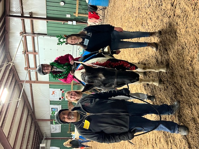 Olivia riding at Equine-Assisted Therapy