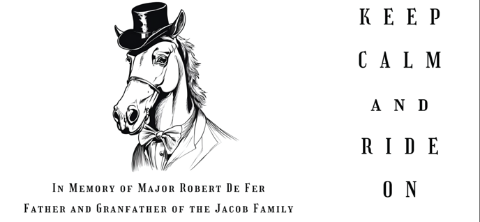 In Memory of Major Robert De Fer, Father and Grandfather of the Jacob Family