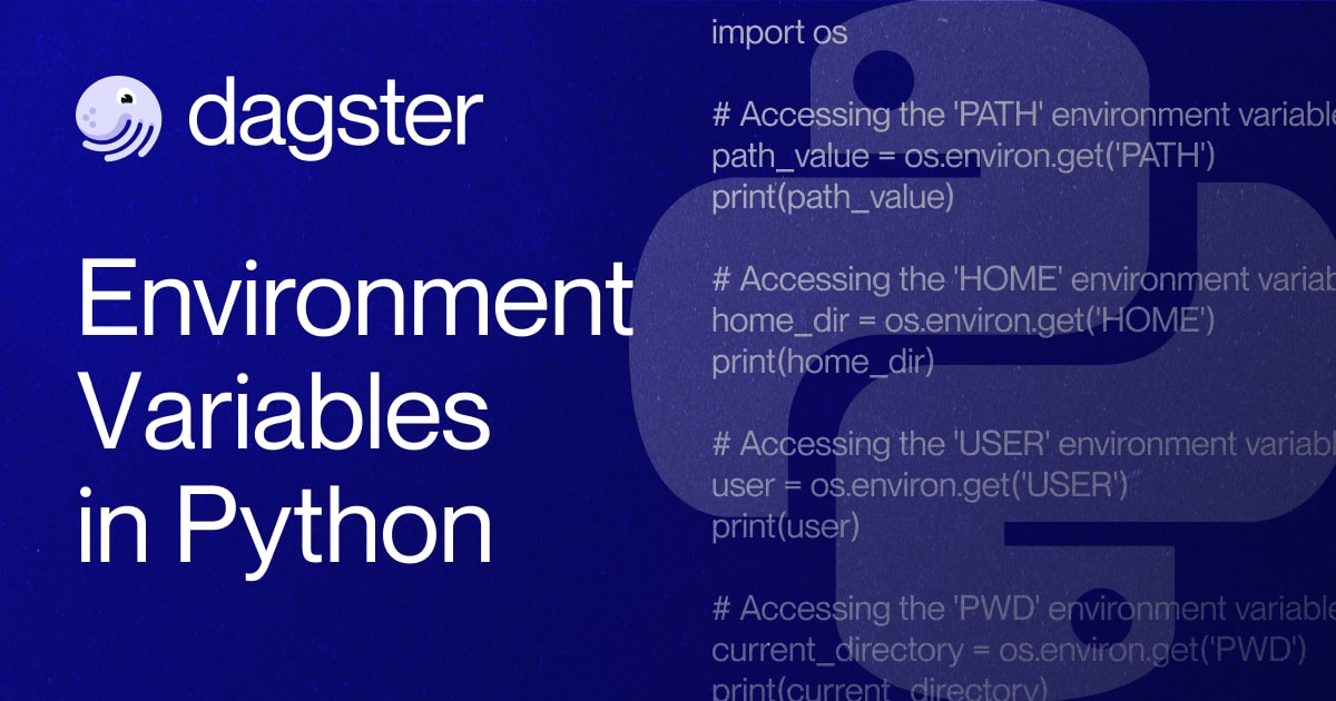 Environment Variables in Python