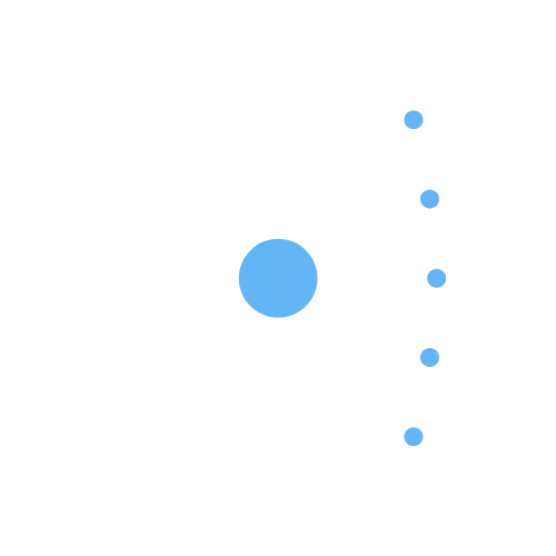 half a gear on left with AI nodes coming out of the right