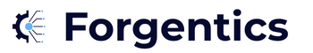 Forgentics logo with forgentics