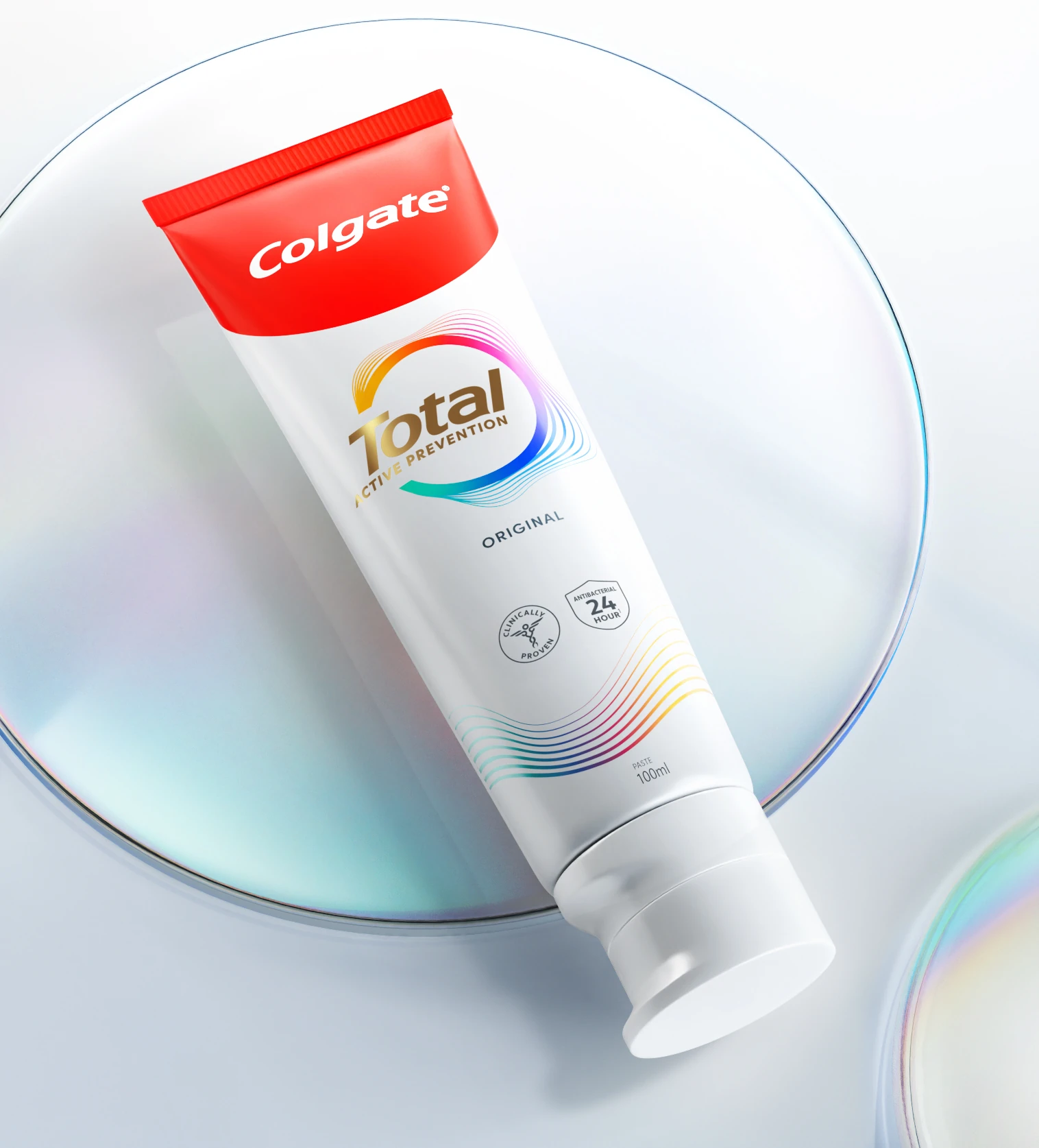 Colgate Total toothpaste tube