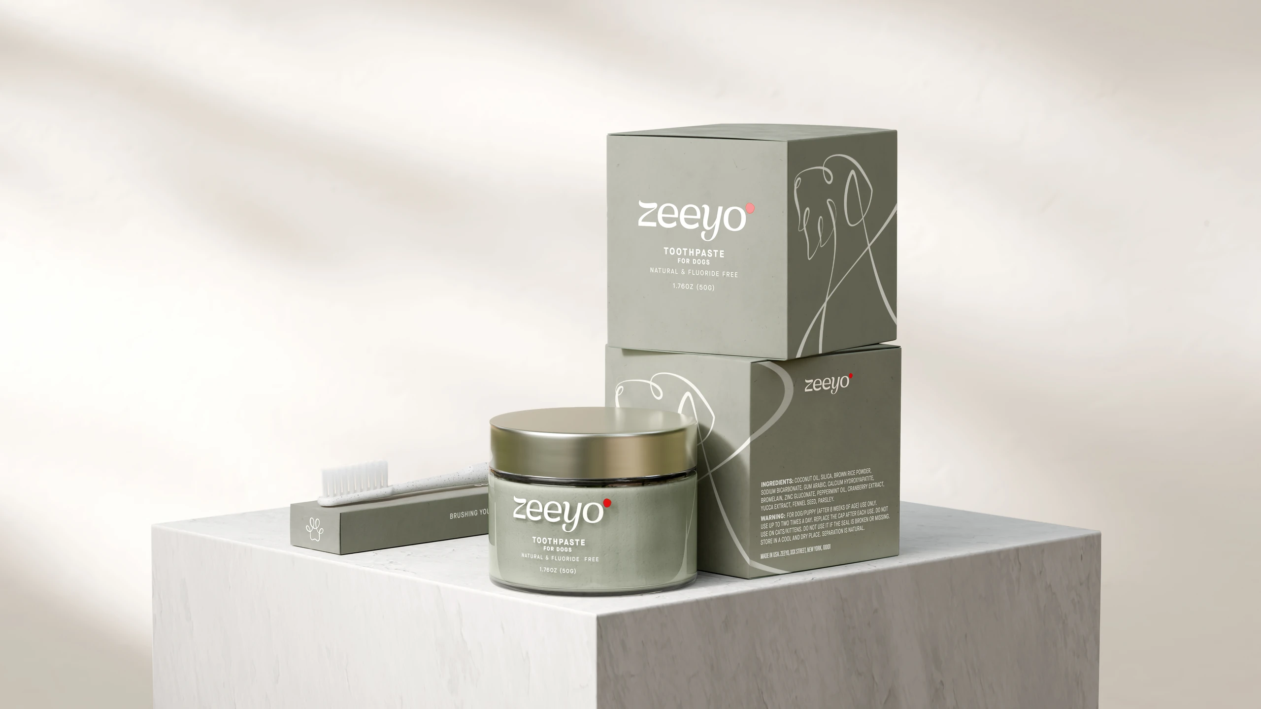 Zeeyo brand header