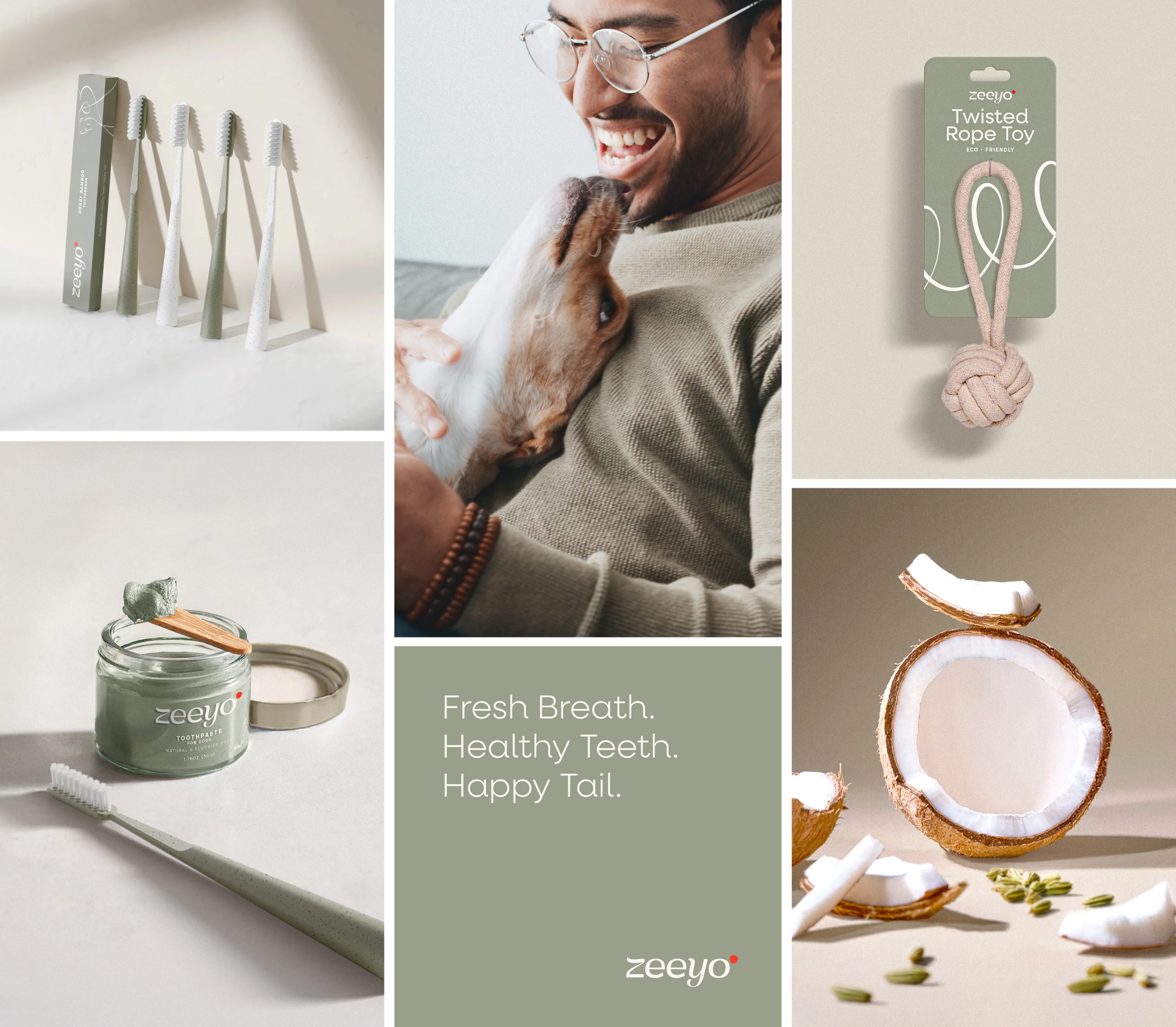 Zeeyo brand moodboard