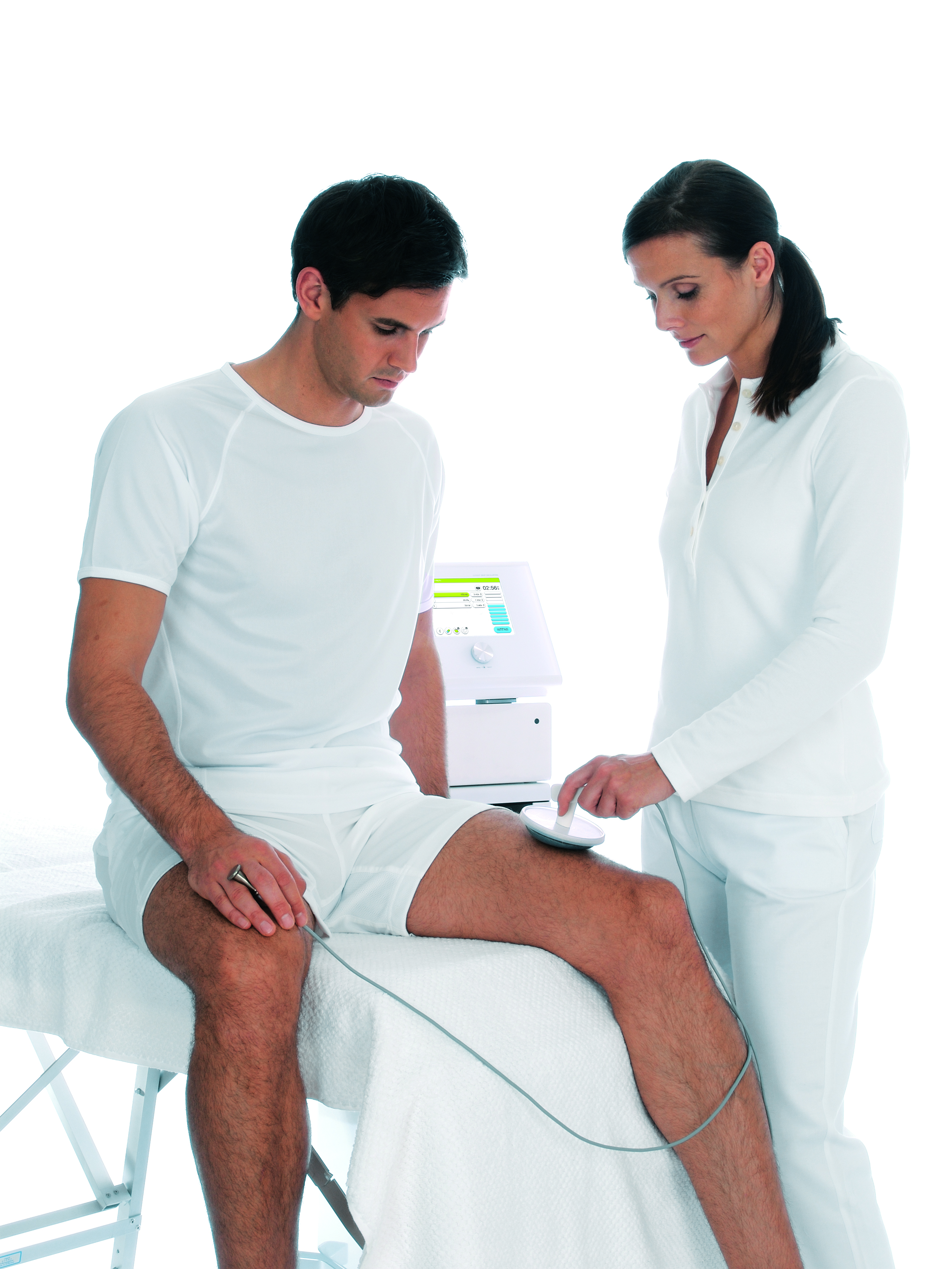 image of an employee assisting a customer in a department store