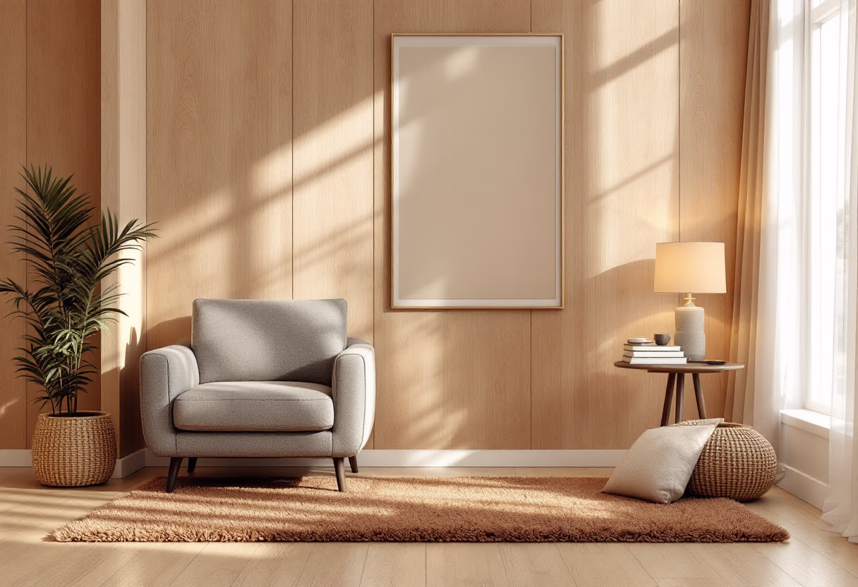 image of cozy living room corner