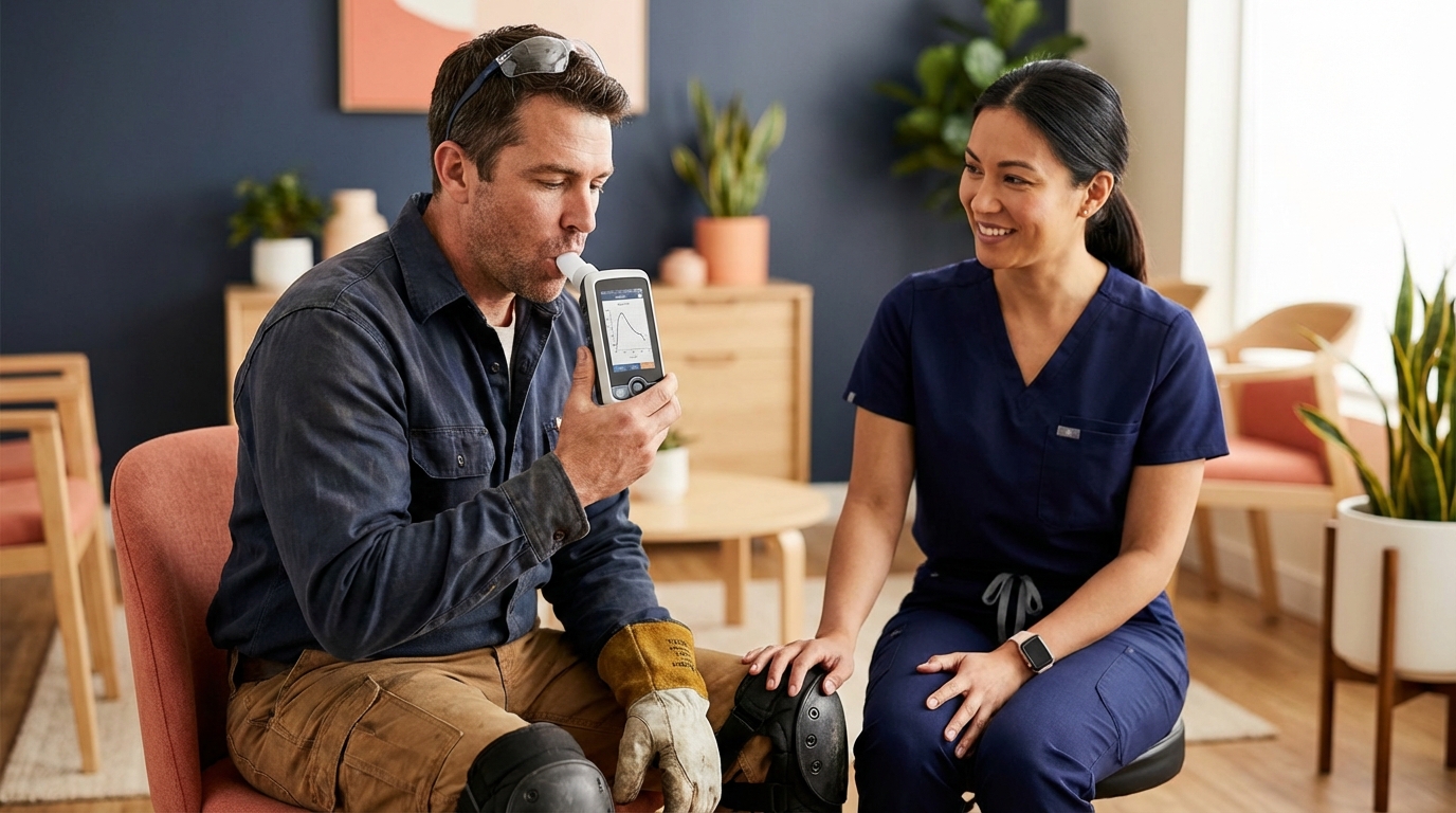 Betriebsarzt Schweißrauch