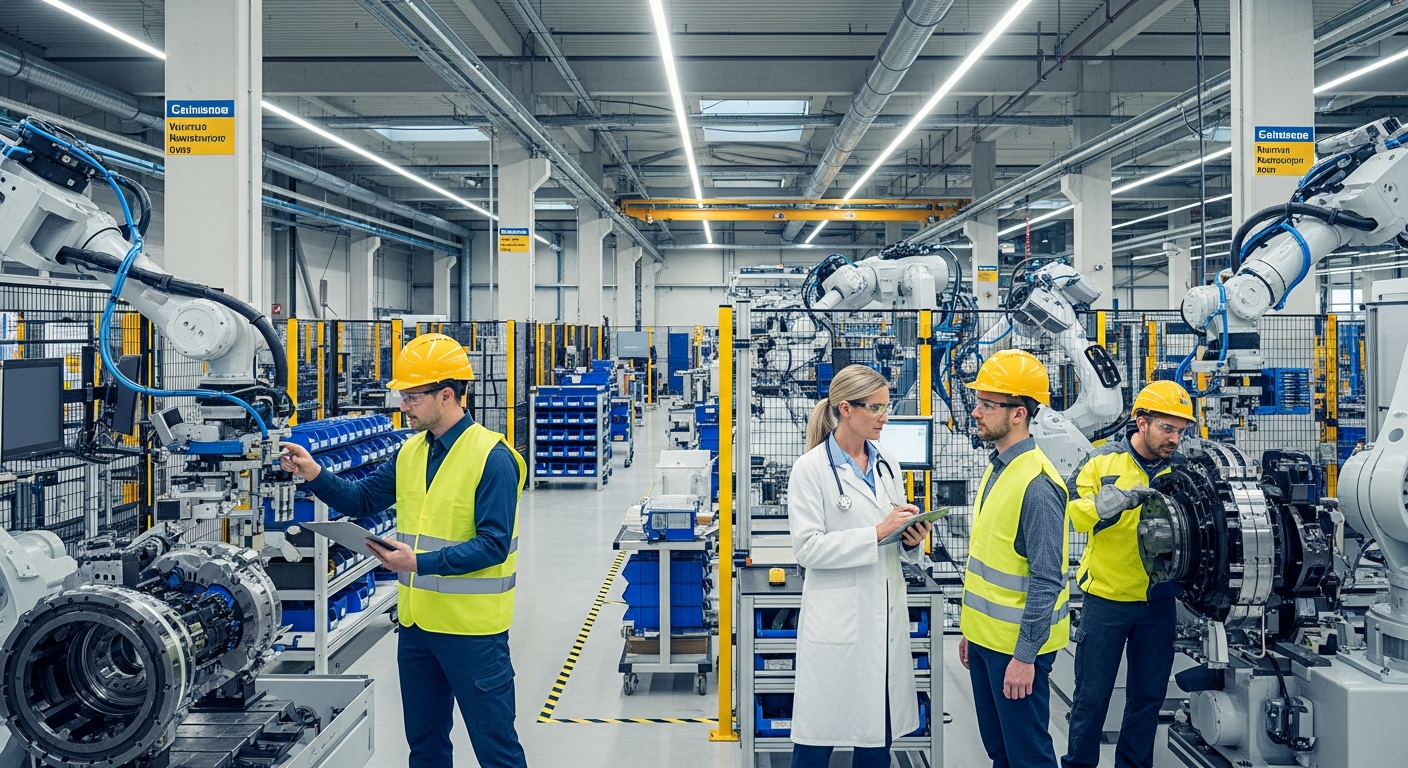 Betriebsarzt Augsburg – Maschinenbau Arbeitsschutz