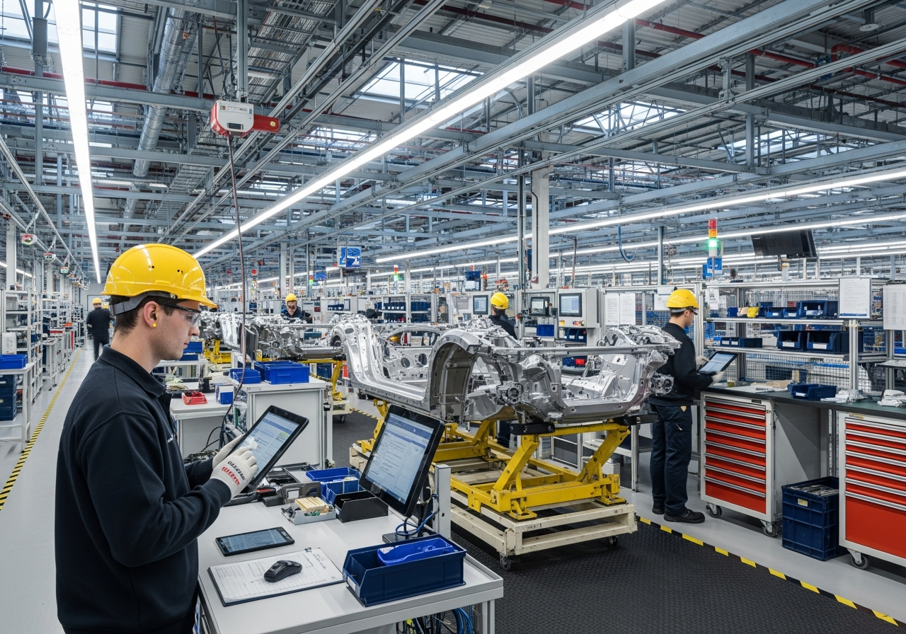 Automotive-Präzisionsfertigung im Raum Stuttgart