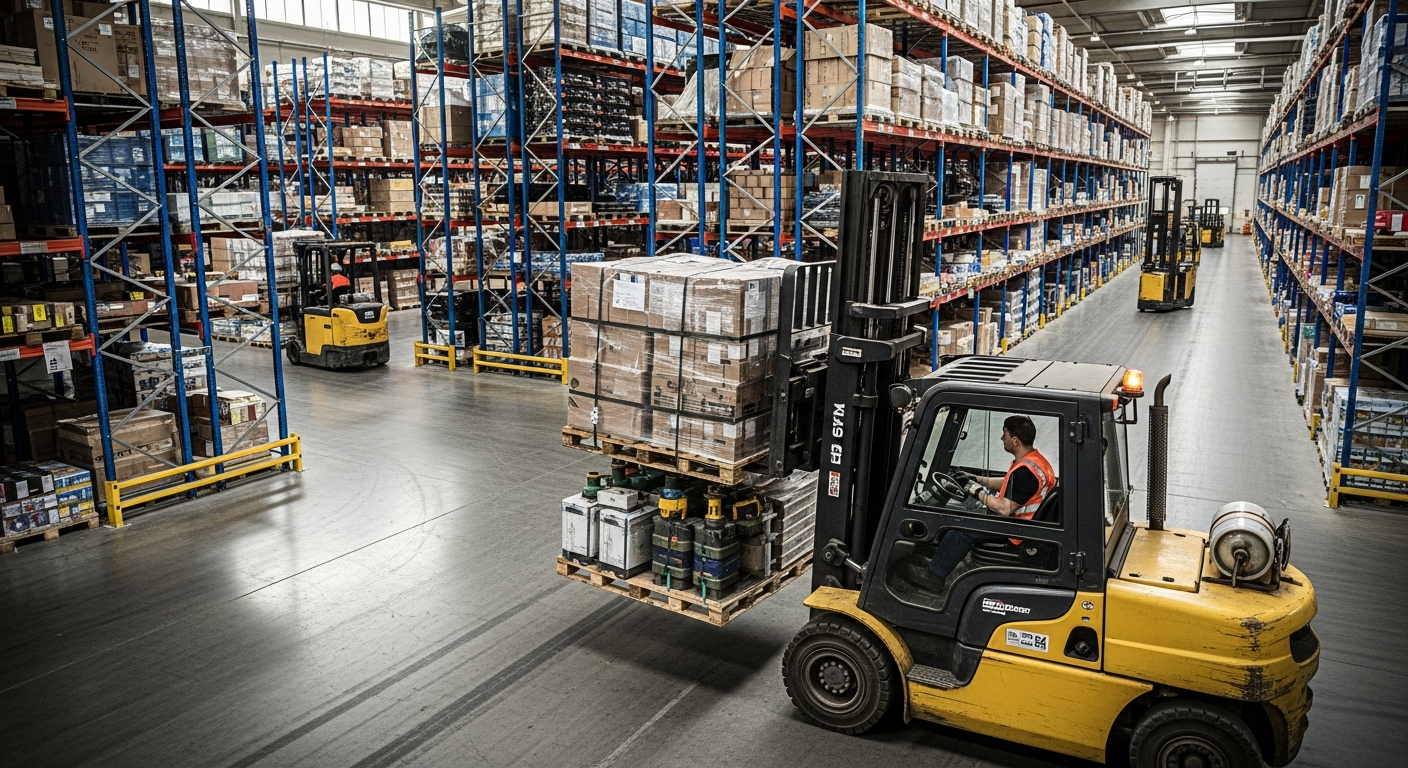 Hamm Logistikzentrum Heben Tragen Vorsorge