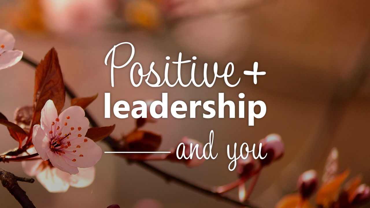 How Positive Leadership can help us to rebuild from failure and drive change