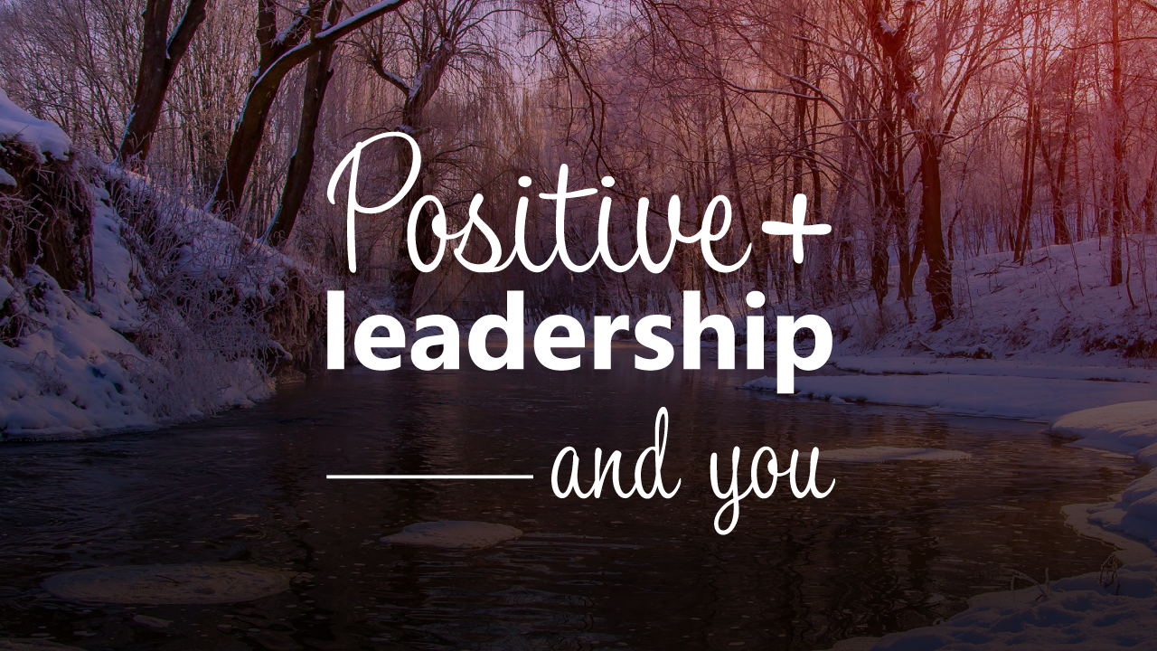 How Positive Leadership can help us to realize our strengths and achieve more