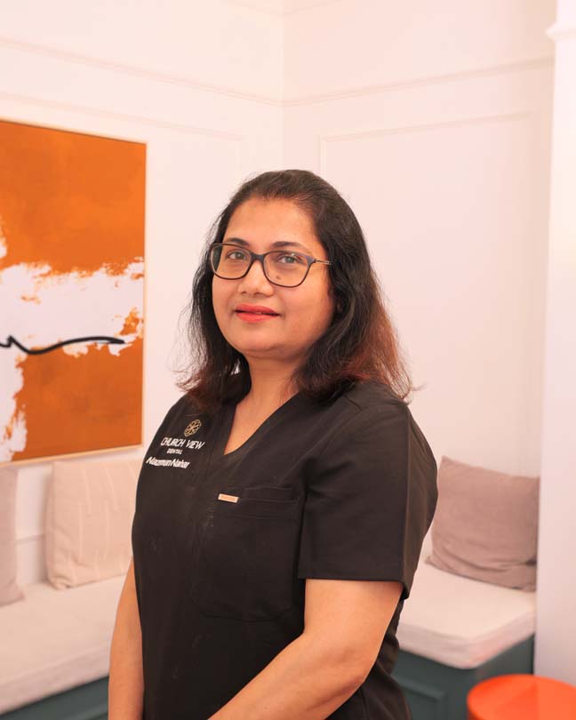 Dr Nazmun Nahar dental hygienist at Church View Dental