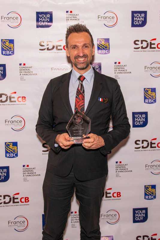 Prix du Leadership Développement Durable 2024 -  Benoît Liegey