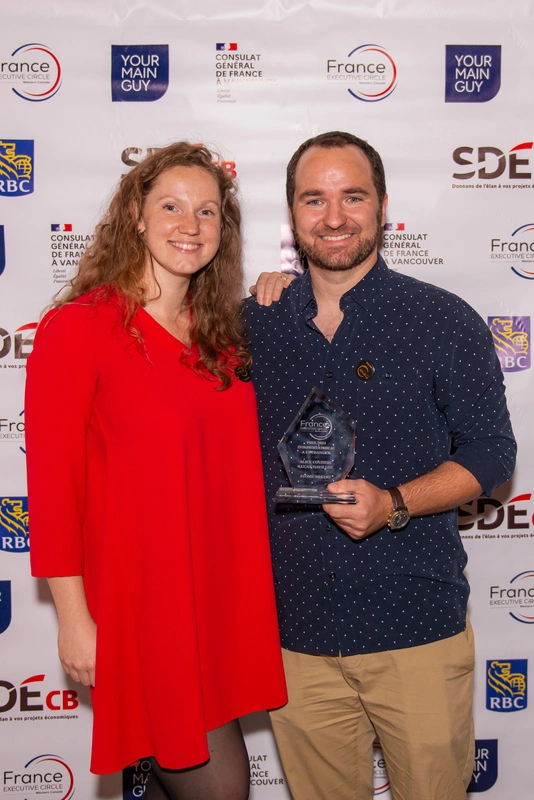 Prix Entrepreneur Français à l’Étranger 2024 - Alice Couderc et Lucas Navilloz
