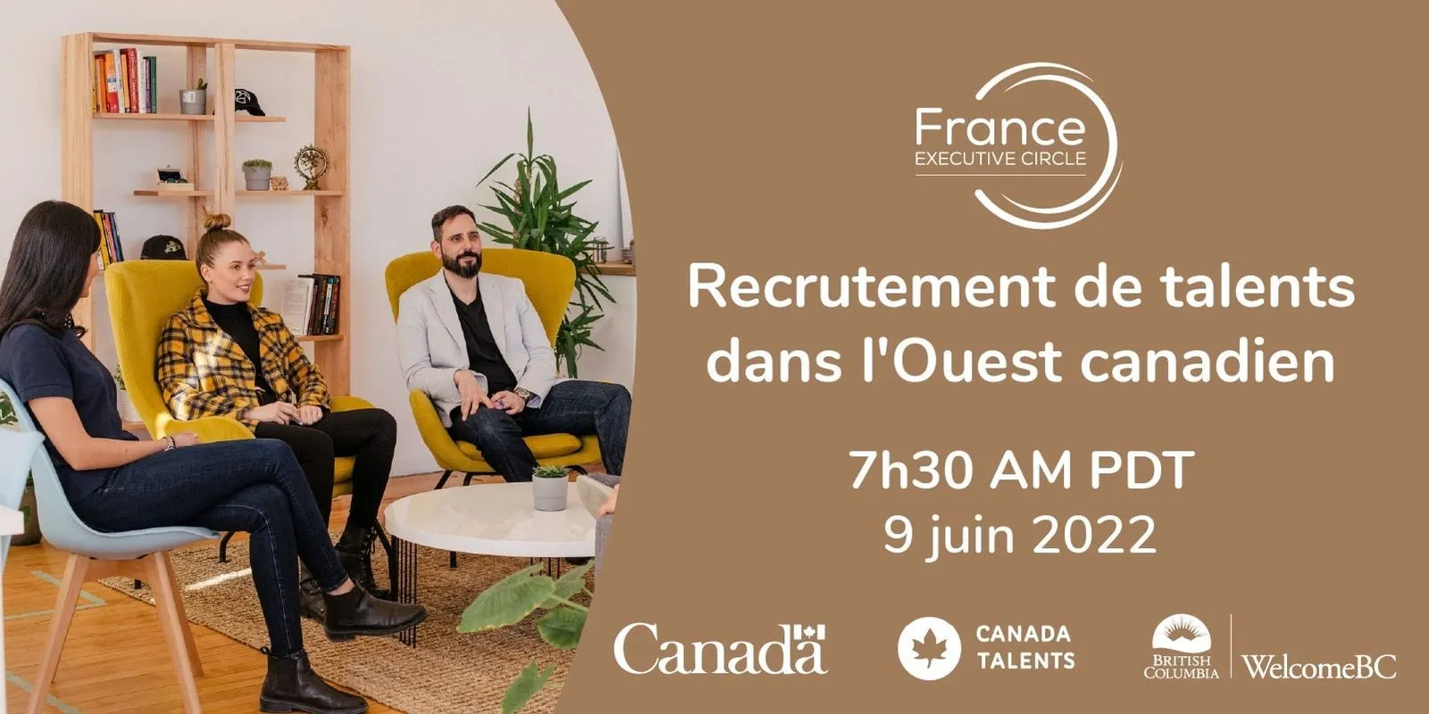 Recrutement de talents dans l'Ouest Canadien