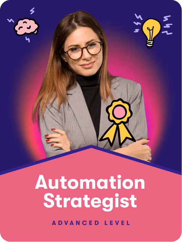 Automation Strategist Advanced Ebene