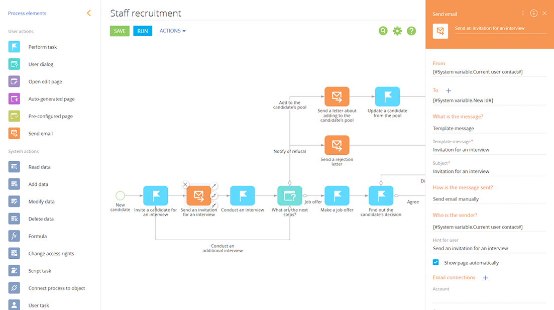 BPM Tool - Studio Creatio Enterprise