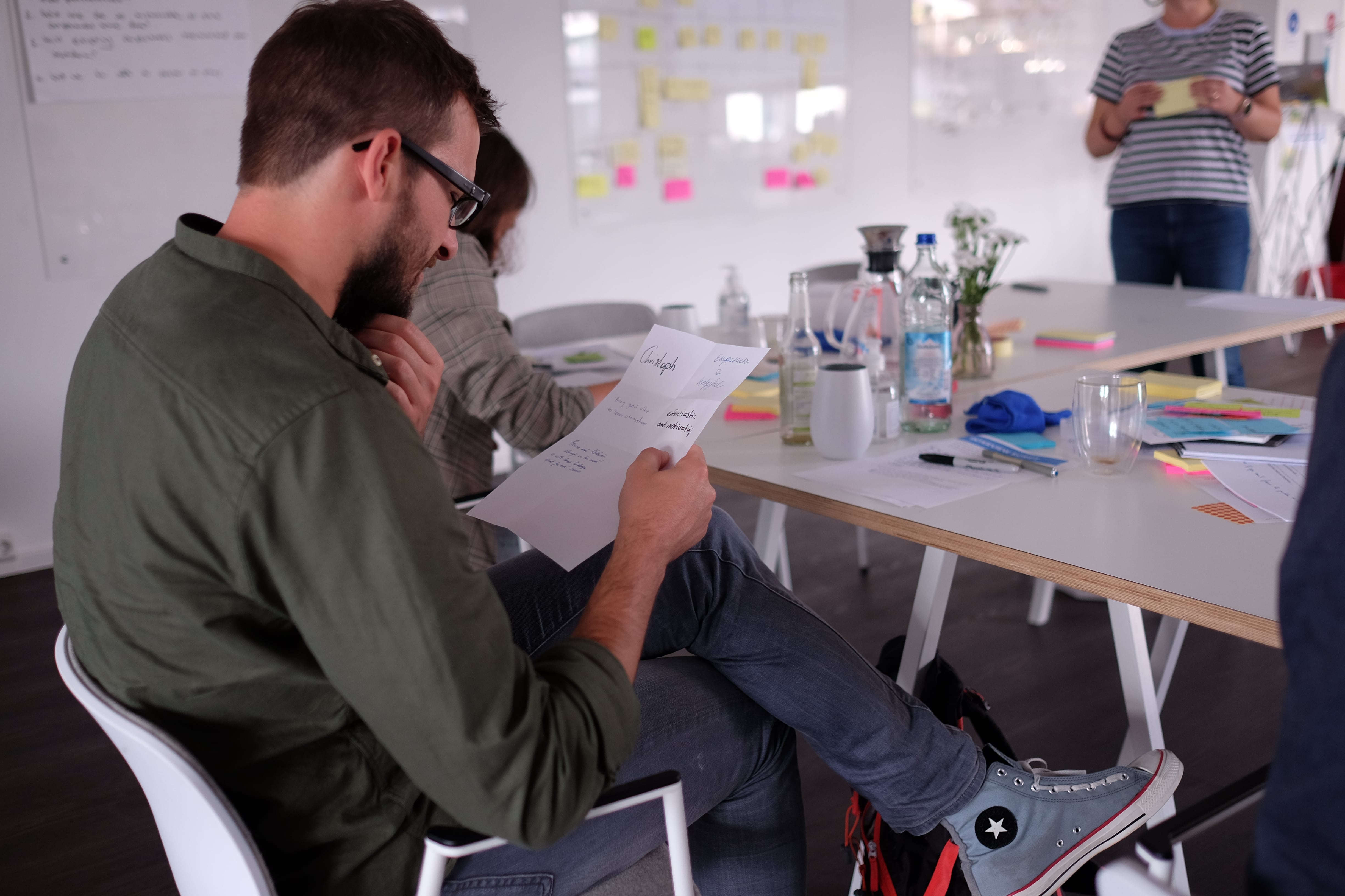 Design Sprint Woche - Sketchsitzung