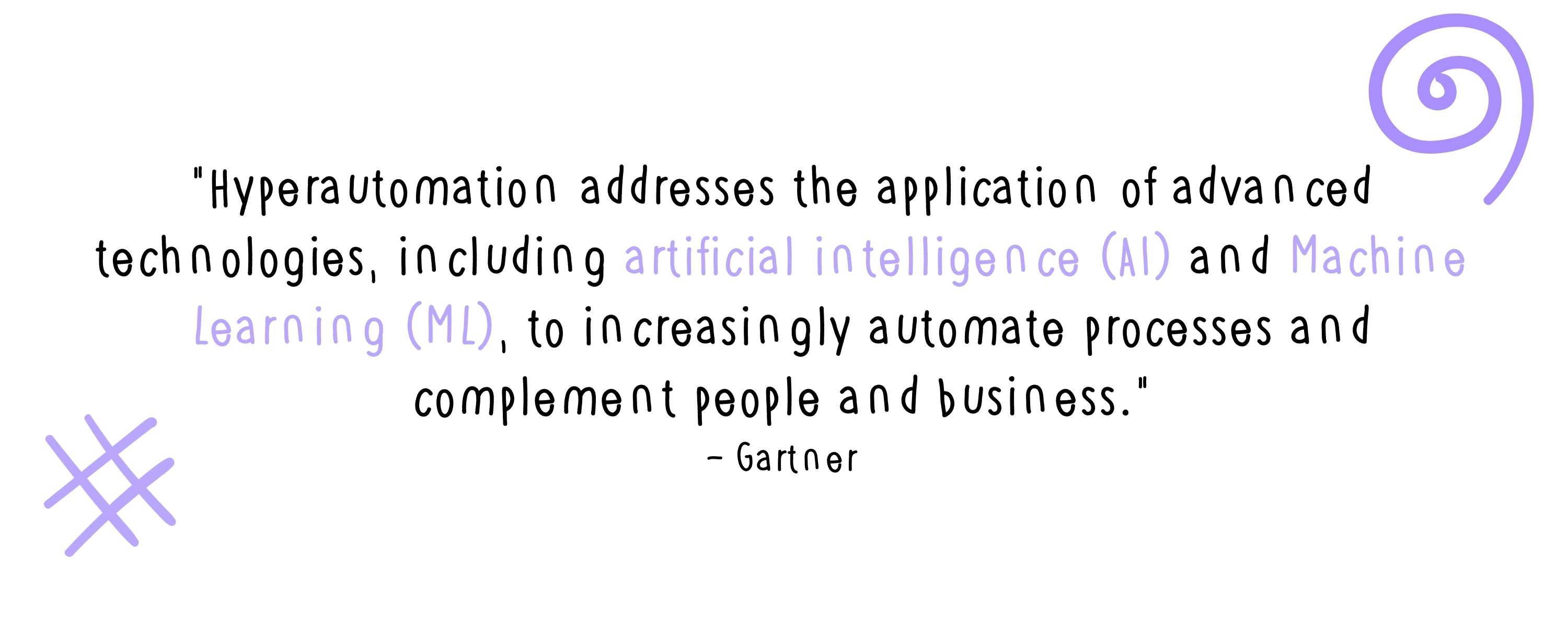 Hyperautomation Definition von Gartner