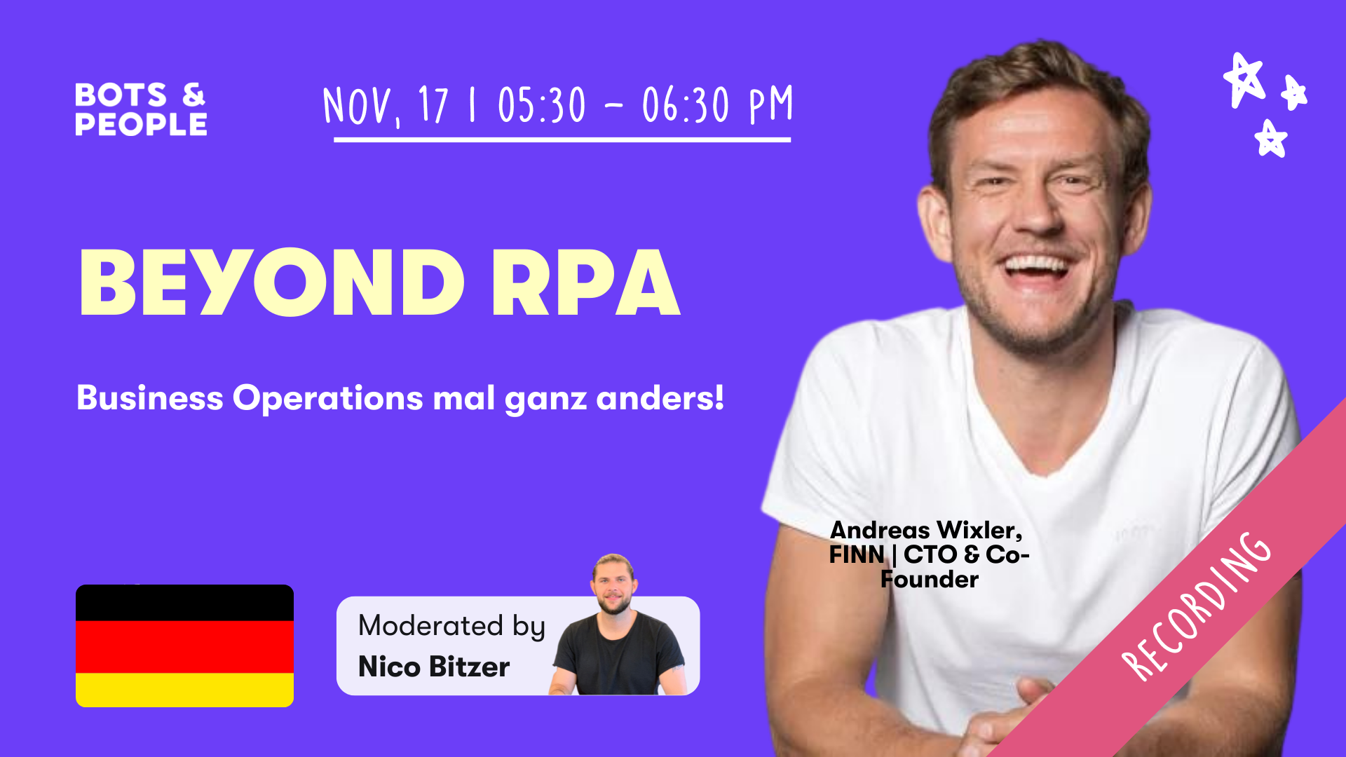 Jenseits von RPA: Business Ops mit einem Diff!