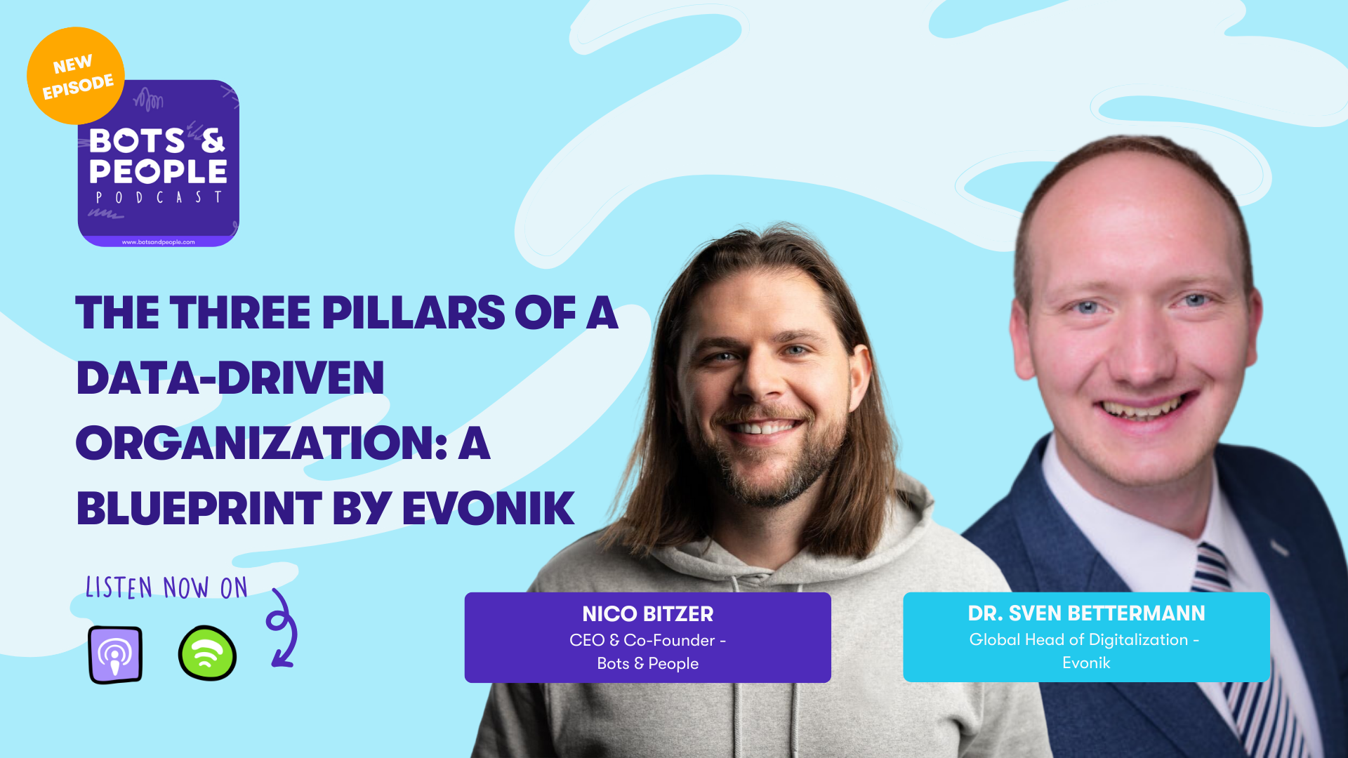Die drei Säulen einer datengesteuerten Organisation: Eine Blaupause von Evonik