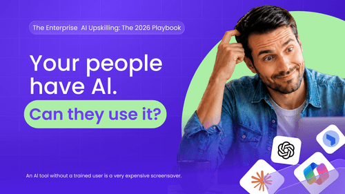 Enterprise AI Upskilling: The Complete 2026 Playbook