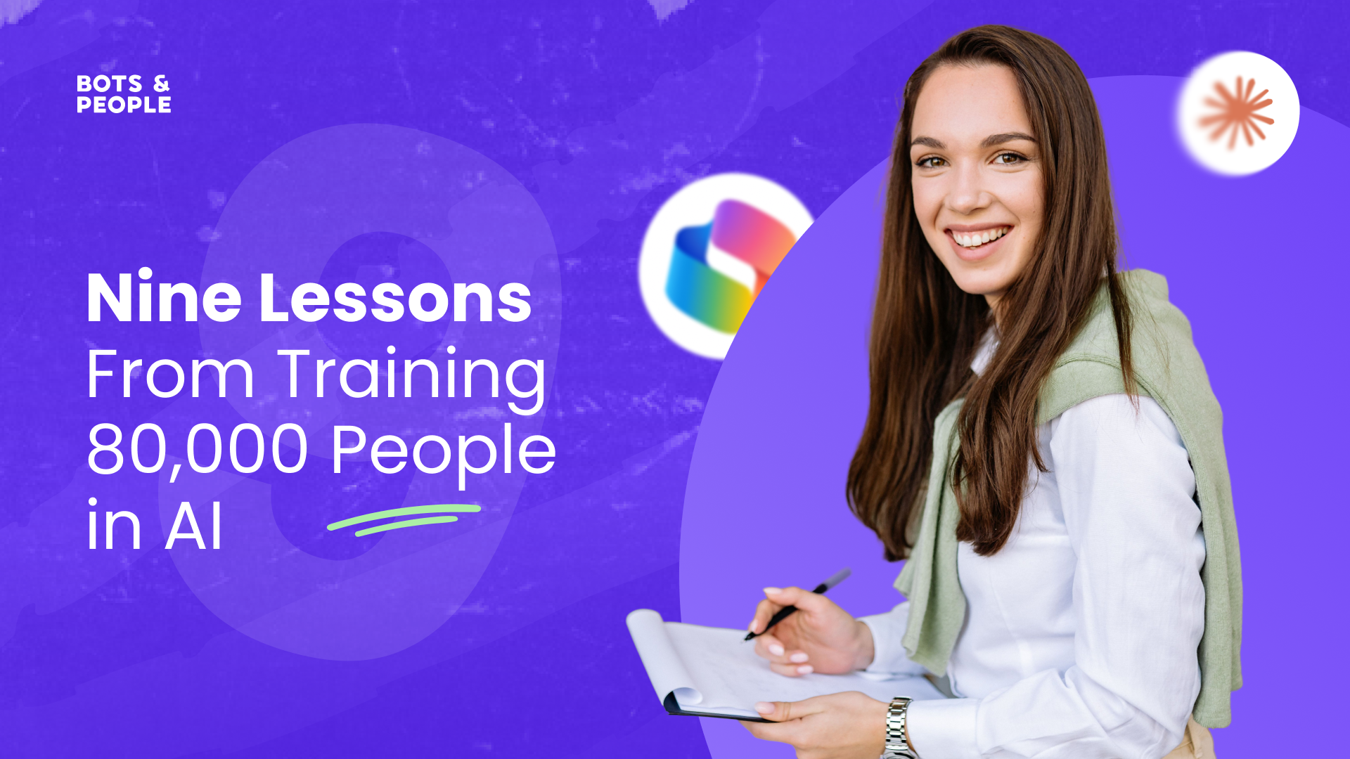 Nine Lessons From Training 80,000 People in AI